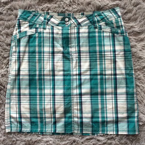 🌼3/25 DH plaid skort Stretch and pockets NWOTsz 6